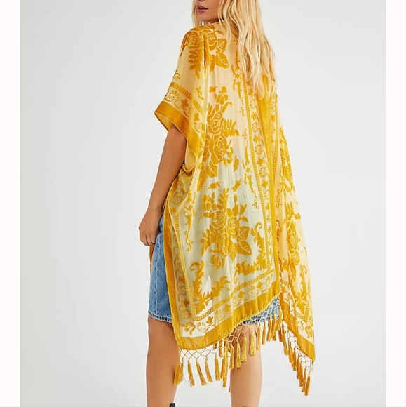 Nightbird Burnout Kimono - Picture 3 of 3